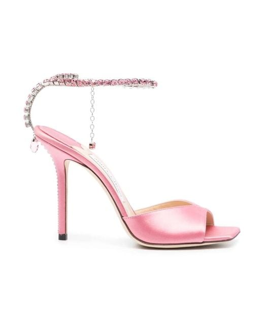 High heel sandals Jimmy Choo de color Pink