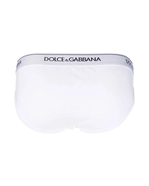 Dolce & Gabbana White Underpants for men