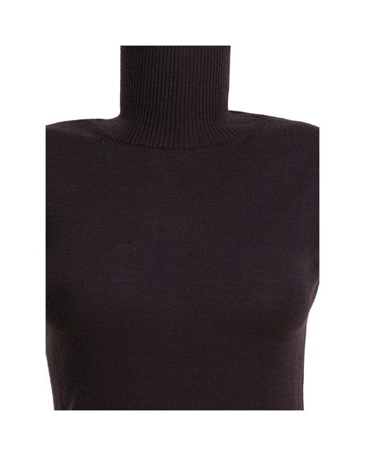 Sportmax Black Turtlenecks