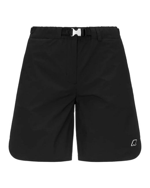 K-Way Black Damen Hiky Shorts Für Outdoor-Aktivitäten