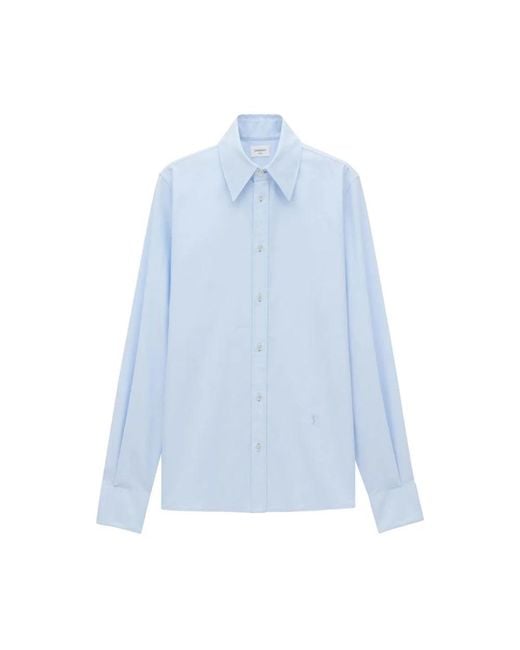 Saint Laurent Blue Formal Shirts for men