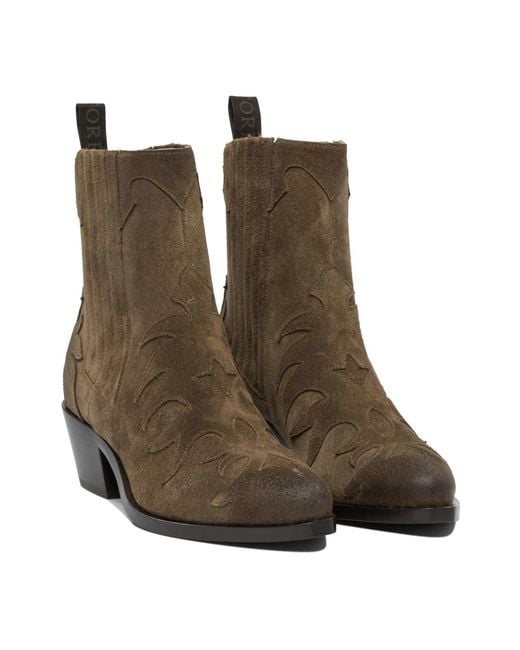 Sartore Brown Cowboy Boots