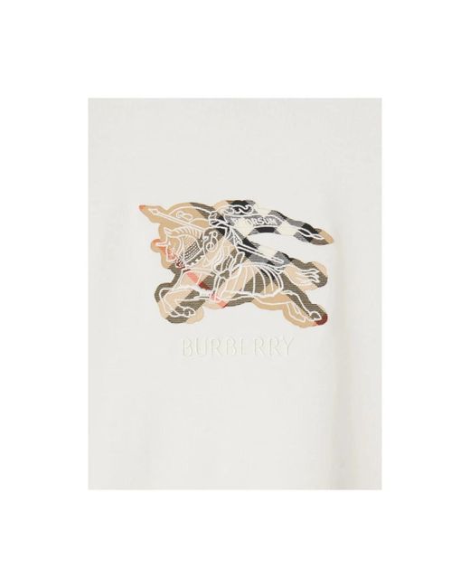 T-Shirts Burberry pour homme en coloris White