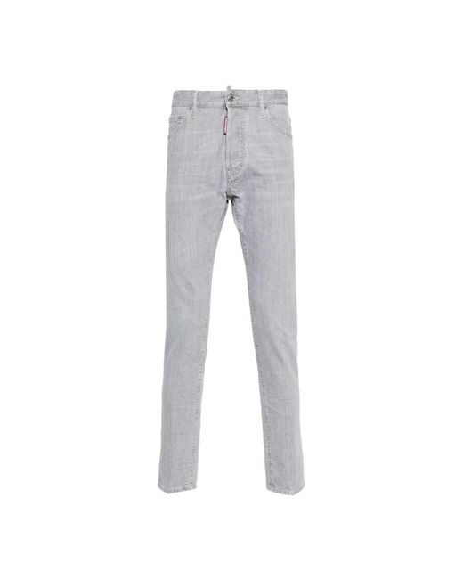 DSquared² 5-Pocket-Hose in Gray für Herren