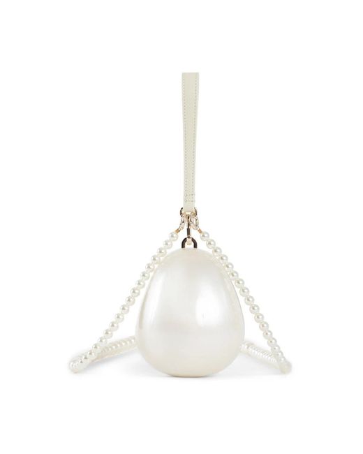 Simone Rocha Mini Bags in het White