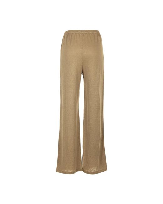 Majestic Filatures Natural Wide Trousers