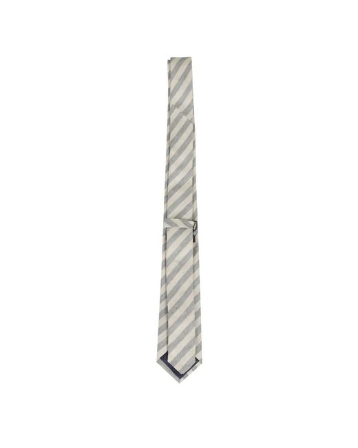 Ties di Tagliatore in White da Uomo