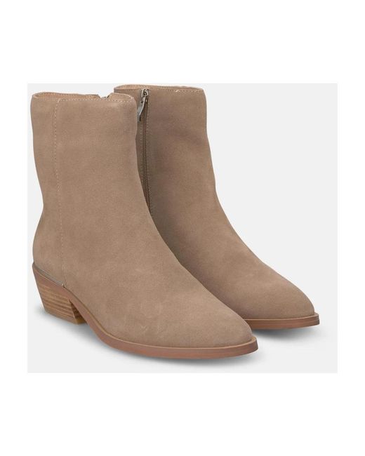 Alma En Pena. Brown Cowboy & Biker Boots