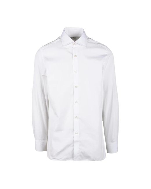 Formal Shirts Sonrisa de hombre de color White