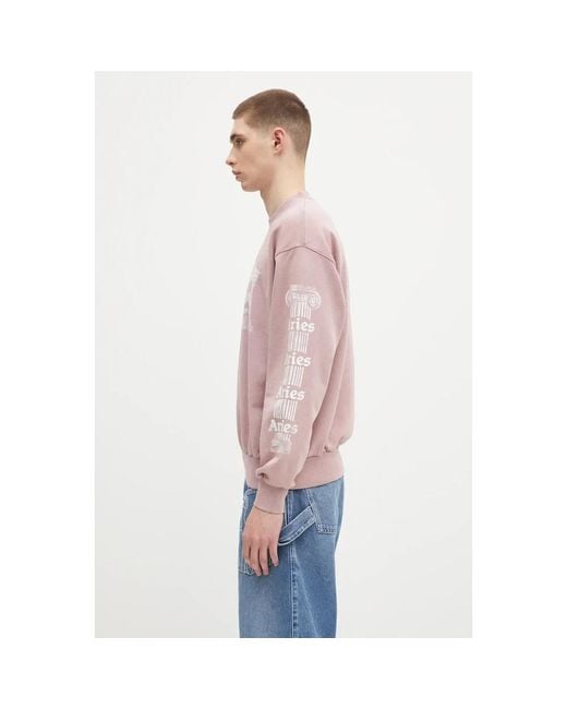 Aries Sweatshirts in het Red voor heren