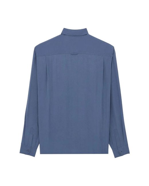 Saint Laurent Blue Casual Shirts for men