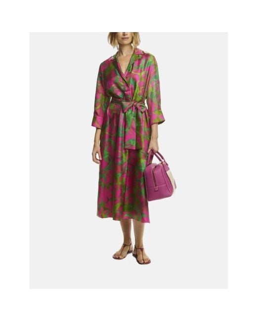 Carolina Herrera Red Shirt Dresses