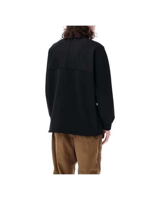 Comme des Garçons Stylischer half zip pullover sweater in Black für Herren