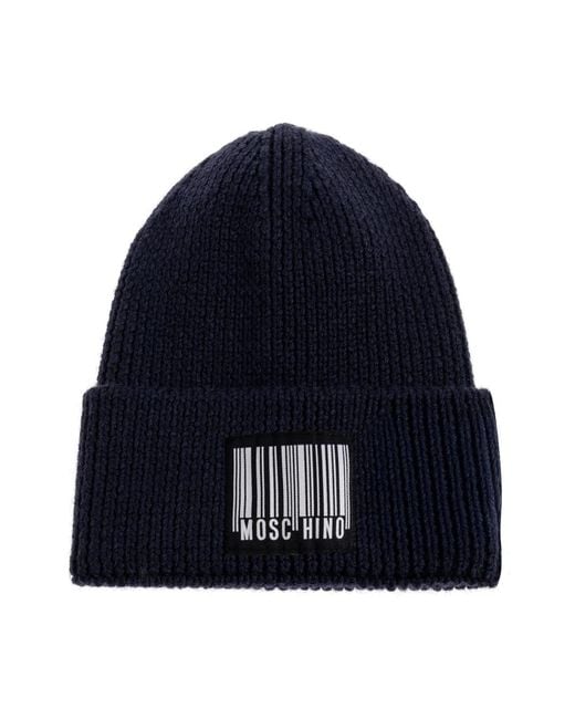 Moschino Blue Beanies
