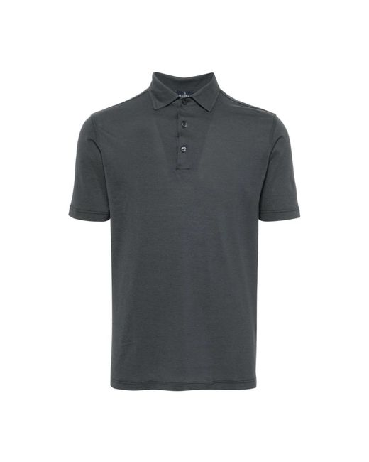Tops > polo shirts Barba Napoli pour homme en coloris Gray