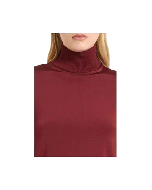 Turtlenecks Marella de color Red