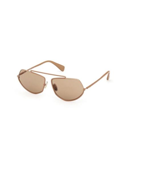 Max Mara Metallic Sunglasses