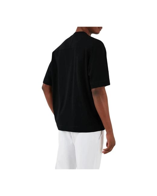 Emporio Armani T-Shirts in het Black voor heren