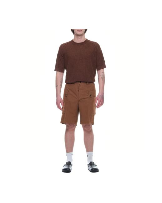 Cellar Door Brown Casual Shorts for men