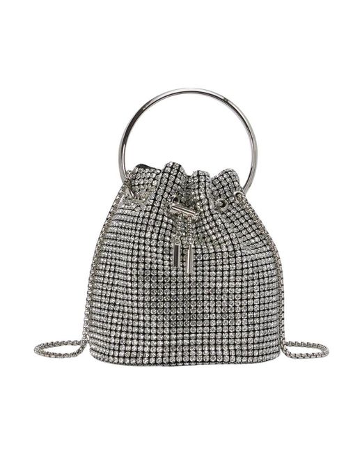 Alma En Pena. Black Bucket Bags