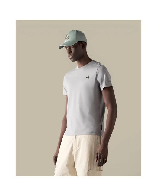 T-Shirts Moose Knuckles de hombre de color Gray