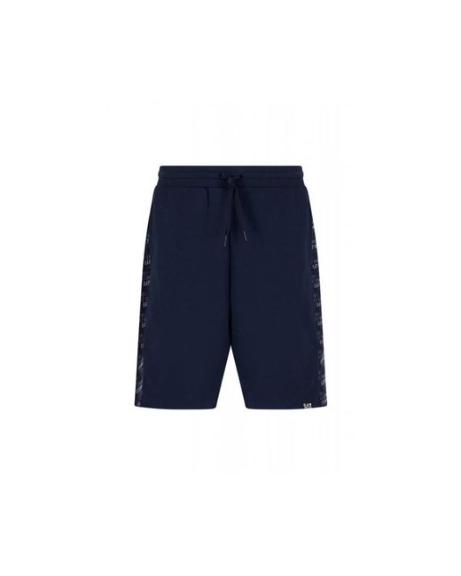 Casual Shorts EA7 de hombre de color Blue