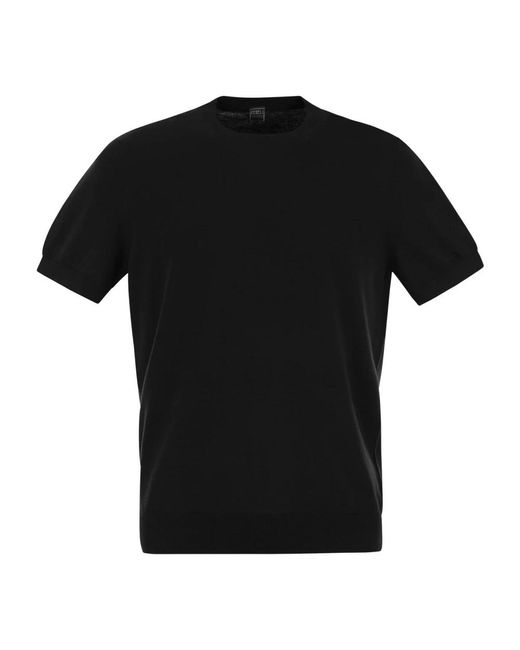 Fedeli Black T-Shirts for men