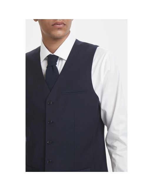 Matíníque Kostuums ,Blauw -Gilet in het Blue voor heren