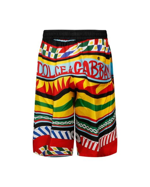 Dolce & Gabbana Casual Shorts in het Black voor heren