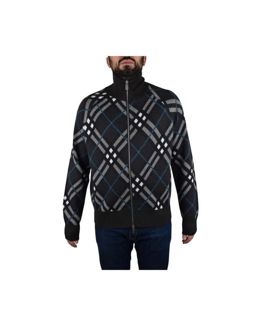Zip-Throughs Burberry de hombre de color Blue