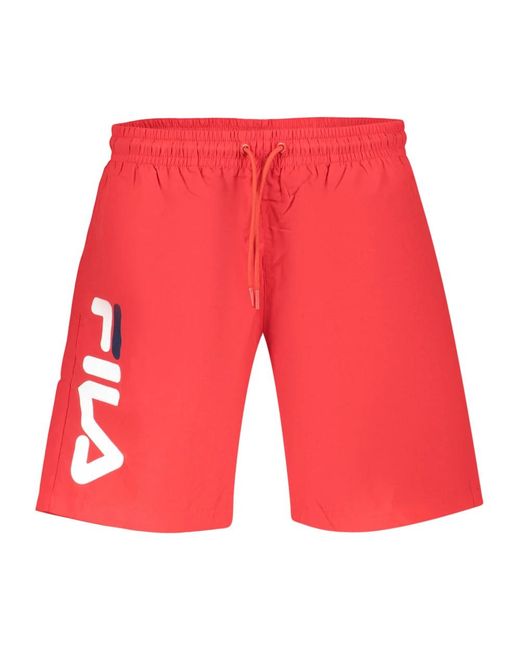 Fila Red Beachwear for men