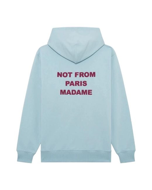 Drole de Monsieur Blue Hoodies for men