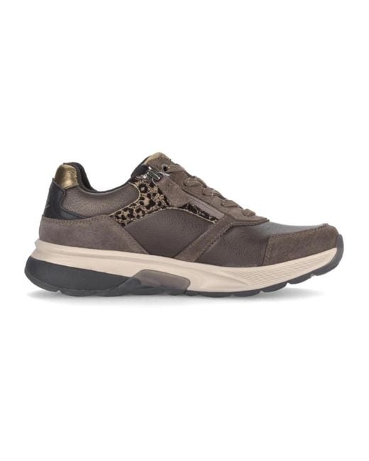 Gabor Brown Rollingsoft Sneaker