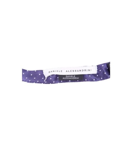 Daniele Alessandrini Purple Bow Ties for men