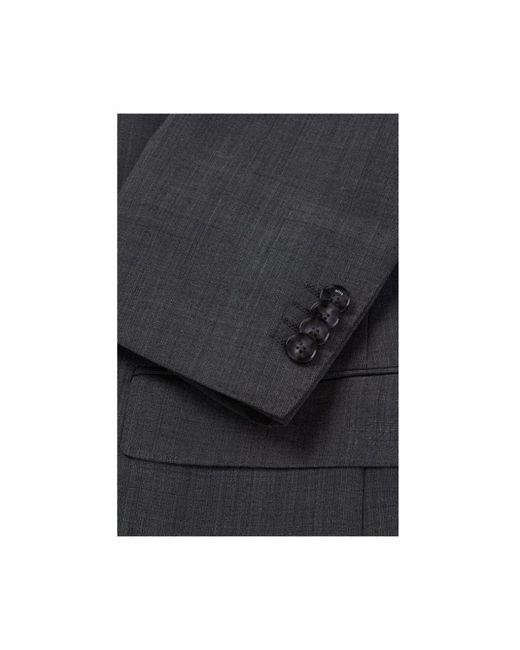 Single Breasted Suits HUGO de hombre de color Black