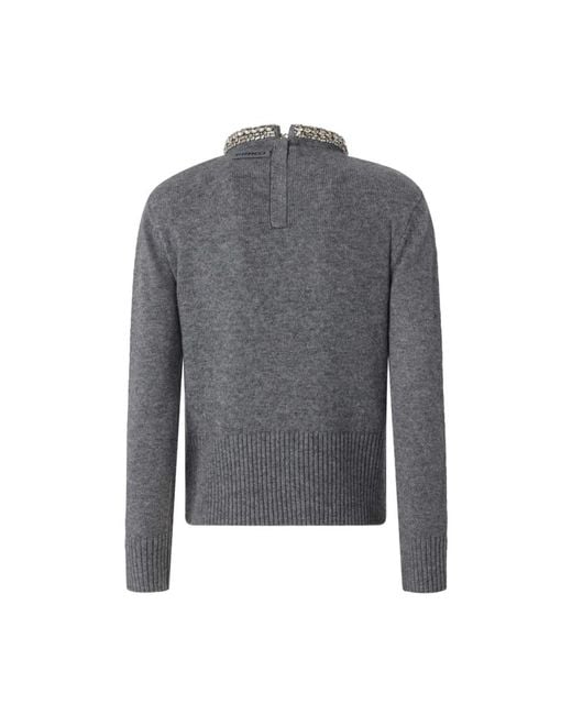 Pinko Gray Turtlenecks
