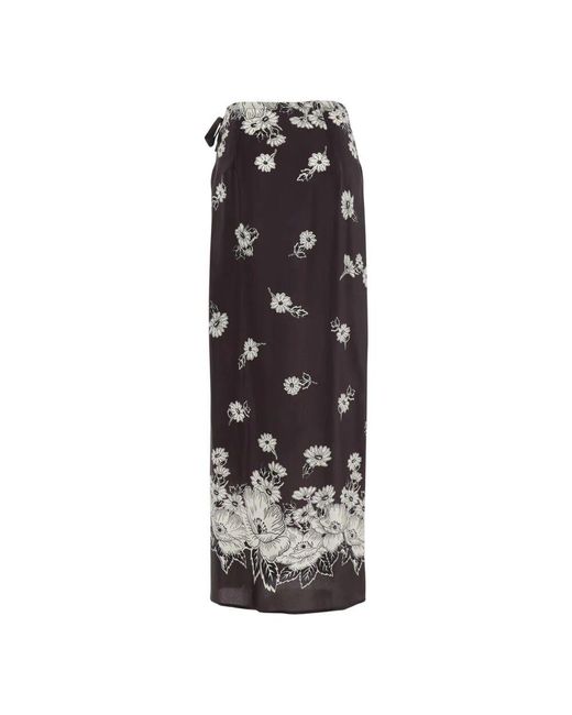 Maxi Skirts di P.A.R.O.S.H. in Black