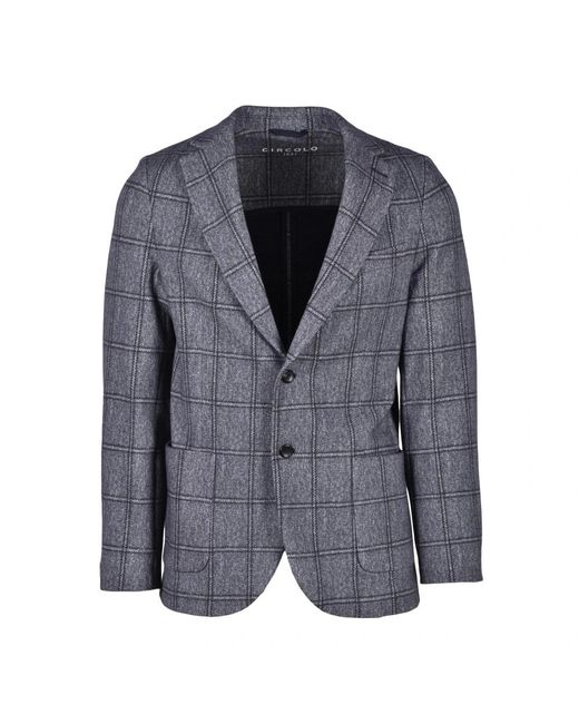 Circolo 1901 Blue Blazers for men