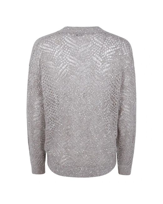 Brunello Cucinelli Cardigans in het Gray