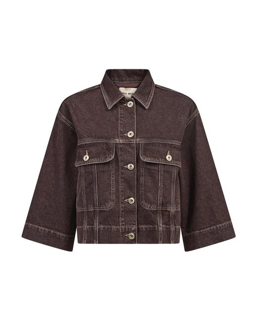 Denim Jackets Mos Mosh de color Brown