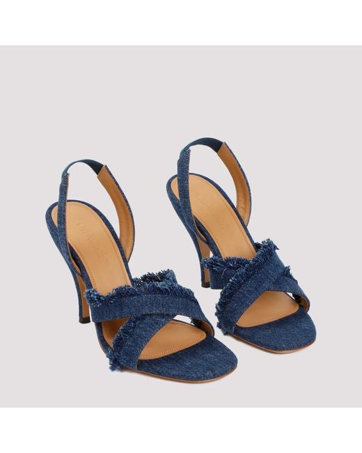 Shoes > sandals > high heel sandals Off-White c/o Virgil Abloh en coloris Blue