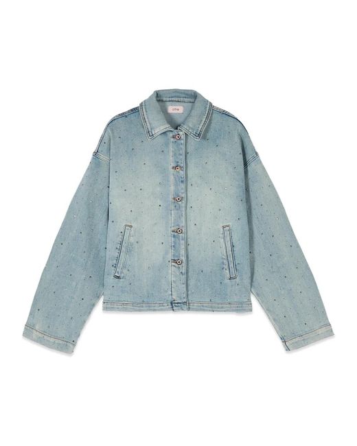 Denim Jackets Oltre en coloris Blue