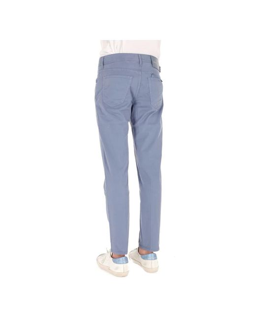 Jacob Cohen Blue Chinos for men