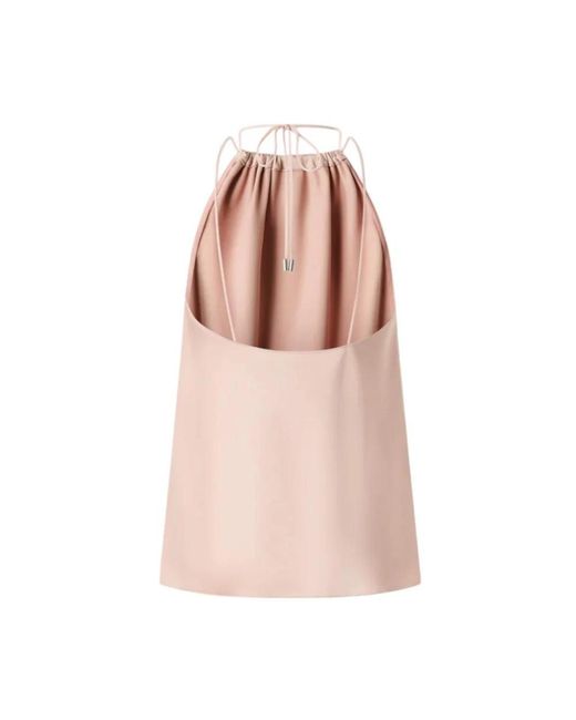 Pinko Pink Sleeveless Tops