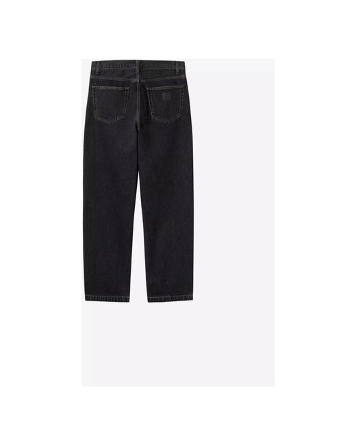 Carhartt Black Straight Fit Jeans for men