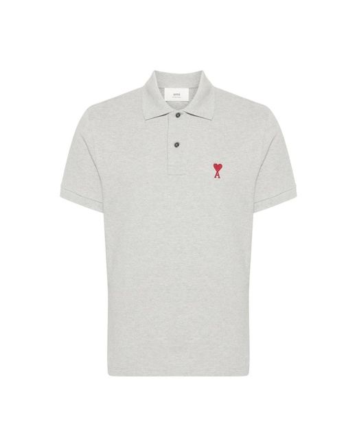 Tops > polo shirts AMI pour homme en coloris White