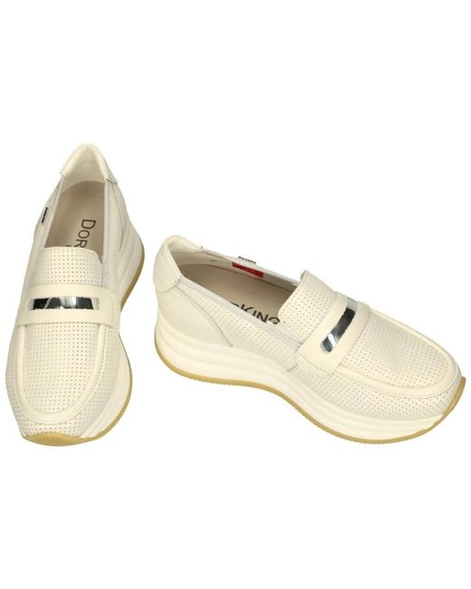 Fluchos White Draz D9243 Loafer