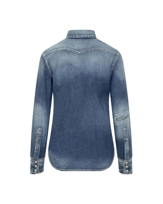 DSquared² Blue Shirts