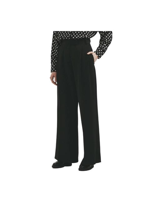Mar De Margaritas Black Wide Trousers