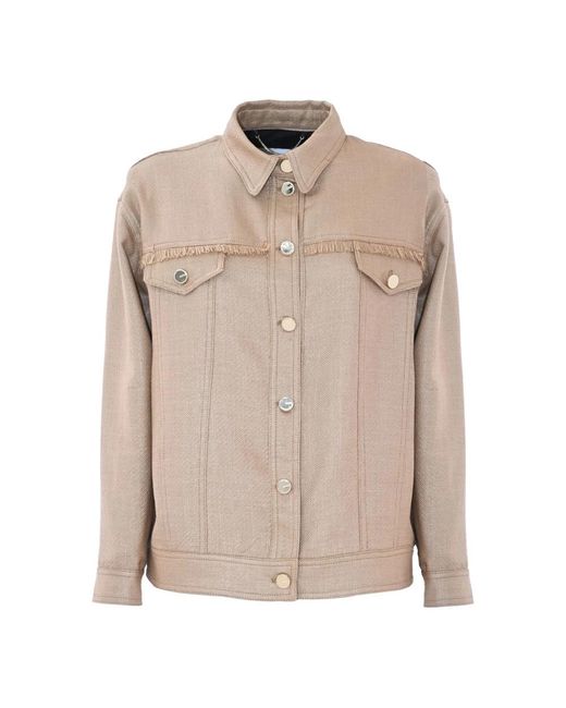 Kocca Denim Jackets in het Natural